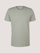 gemustertes T-Shirt - Männer - olive dot triangle print gemustertes T-Shirt - Männer - olive dot triangle print - 7 - TOM TAILOR Denim