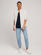 gemustertes Tanktop mit Bio-Baumwolle - Männer - navy tonal shred flower print gemustertes Tanktop mit Bio-Baumwolle - Männer - navy tonal shred flower print - 3 - TOM TAILOR Denim