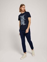 t-shirt with a print - Men - Sky Captain Blue t-shirt with a print - Men - Sky Captain Blue - 3 - TOM TAILOR Denim