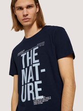 t-shirt with a print - Men - Sky Captain Blue t-shirt with a print - Men - Sky Captain Blue - 9 - TOM TAILOR Denim