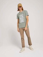 T-Shirt mit Bio-Baumwolle - Männer - Greyish Shadow Olive T-Shirt mit Bio-Baumwolle - Männer - Greyish Shadow Olive - 3 - TOM TAILOR Denim