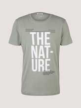 T-Shirt mit Bio-Baumwolle - Männer - Greyish Shadow Olive T-Shirt mit Bio-Baumwolle - Männer - Greyish Shadow Olive - 7 - TOM TAILOR Denim