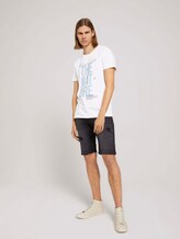 T-Shirt mit Bio-Baumwolle - Männer - White T-Shirt mit Bio-Baumwolle - Männer - White - 3 - TOM TAILOR Denim