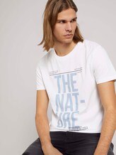 T-Shirt mit Bio-Baumwolle - Männer - White T-Shirt mit Bio-Baumwolle - Männer - White - 5 - TOM TAILOR Denim