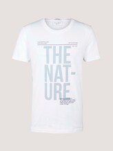 T-Shirt mit Bio-Baumwolle - Männer - White T-Shirt mit Bio-Baumwolle - Männer - White - 7 - TOM TAILOR Denim