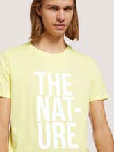 T-Shirt mit Bio-Baumwolle - Männer - cream yellow T-Shirt mit Bio-Baumwolle - Männer - cream yellow - 9 - TOM TAILOR Denim