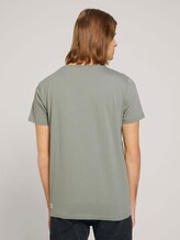 T-Shirt mit Bio-Baumwolle - Männer - Greyish Shadow Olive T-Shirt mit Bio-Baumwolle - Männer - Greyish Shadow Olive - 2 - TOM TAILOR Denim