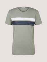 T-Shirt mit Bio-Baumwolle - Männer - Greyish Shadow Olive T-Shirt mit Bio-Baumwolle - Männer - Greyish Shadow Olive - 7 - TOM TAILOR Denim
