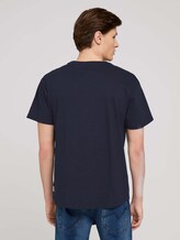 Print T-Shirt mit Bio-Baumwolle - Männer - Sky Captain Blue Print T-Shirt mit Bio-Baumwolle - Männer - Sky Captain Blue - 2 - TOM TAILOR Denim