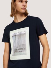 T-Shirt mit Bio-Baumwolle - Männer - Sky Captain Blue T-Shirt mit Bio-Baumwolle - Männer - Sky Captain Blue - 9 - TOM TAILOR Denim
