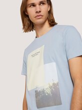 T-Shirt mit Bio-Baumwolle - Männer - Foggy Blue T-Shirt mit Bio-Baumwolle - Männer - Foggy Blue - 9 - TOM TAILOR Denim