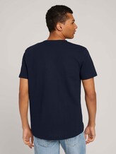 Henley T-Shirt - Männer - Sky Captain Blue Henley T-Shirt - Männer - Sky Captain Blue - 2 - TOM TAILOR Denim