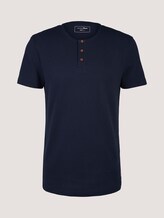 Henley T-Shirt - Männer - Sky Captain Blue Henley T-Shirt - Männer - Sky Captain Blue - 7 - TOM TAILOR Denim