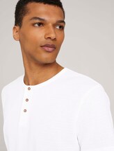 Henley T-Shirt - Männer - White Henley T-Shirt - Männer - White - 9 - TOM TAILOR Denim