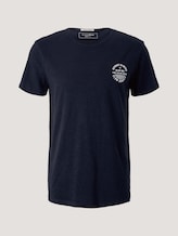 T-Shirt mit Bio-Baumwolle - Männer - Sky Captain Blue T-Shirt mit Bio-Baumwolle - Männer - Sky Captain Blue - 7 - TOM TAILOR Denim