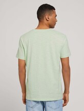 T-Shirt mit Bio-Baumwolle - Männer - smooth green T-Shirt mit Bio-Baumwolle - Männer - smooth green - 2 - TOM TAILOR Denim