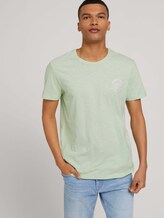 T-Shirt mit Bio-Baumwolle - Männer - smooth green T-Shirt mit Bio-Baumwolle - Männer - smooth green - 5 - TOM TAILOR Denim