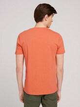 T-Shirt mit Bio-Baumwolle - Männer - orange lobster T-Shirt mit Bio-Baumwolle - Männer - orange lobster - 2 - TOM TAILOR Denim