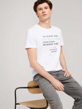T-Shirt mit Bio-Baumwolle - Männer - White T-Shirt mit Bio-Baumwolle - Männer - White - 5 - TOM TAILOR Denim