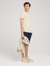 T-shirt made of organic cotton - Men - smoke white T-shirt made of organic cotton - Men - smoke white - 3 - TOM TAILOR Denim