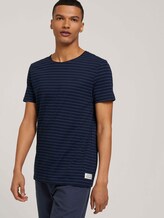 gestreiftes T-Shirt mit Bio-Baumwolle - Männer - navy blue tonal stripe gestreiftes T-Shirt mit Bio-Baumwolle - Männer - navy blue tonal stripe - 5 - TOM TAILOR Denim