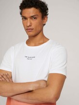 T-shirt met verloop - Mannen - orange lobster T-shirt met verloop - Mannen - orange lobster - 9 - TOM TAILOR Denim
