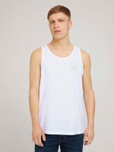 Tanktop mit Bio-Baumwolle - Männer - White Tanktop mit Bio-Baumwolle - Männer - White - 1 - TOM TAILOR Denim