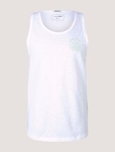 Tanktop mit Bio-Baumwolle - Männer - White Tanktop mit Bio-Baumwolle - Männer - White - 7 - TOM TAILOR Denim