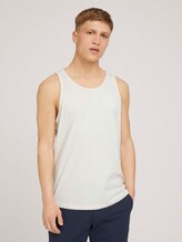 Tanktop uit biologisch katoen - Mannen - smoke white Tanktop uit biologisch katoen - Mannen - smoke white - 1 - TOM TAILOR Denim