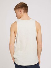 Tanktop uit biologisch katoen - Mannen - smoke white Tanktop uit biologisch katoen - Mannen - smoke white - 2 - TOM TAILOR Denim