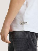 Basic T-Shirt - Männer - White Basic T-Shirt - Männer - White - 9 - TOM TAILOR Denim