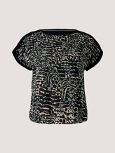 Gemustertes T-Shirt mit LENZING™ ECOVERO™ - Frauen - resort design Gemustertes T-Shirt mit LENZING™ ECOVERO™ - Frauen - resort design - 7 - My True Me