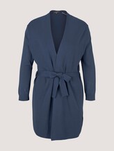 Cardigan mit LENZING™ ECOVERO™ - Frauen - Vintage Indigo Blue Cardigan mit LENZING™ ECOVERO™ - Frauen - Vintage Indigo Blue - 7 - Mine to five