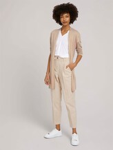 Cardigan mit LENZING™ ECOVERO™ - Frauen - cream toffee melange Cardigan mit LENZING™ ECOVERO™ - Frauen - cream toffee melange - 3 - Mine to five