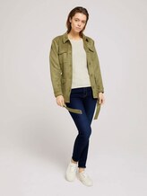 Kurzarm Pullover mit Rückendetail - Frauen - soft creme beige Kurzarm Pullover mit Rückendetail - Frauen - soft creme beige - 3 - TOM TAILOR Denim