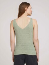Textured knitted top - Women - light dusty green Textured knitted top - Women - light dusty green - 2 - TOM TAILOR Denim