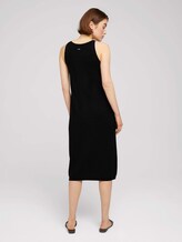 Ärmelloses Strickkleid mit Neckholder - Frauen - deep black Ärmelloses Strickkleid mit Neckholder - Frauen - deep black - 2 - TOM TAILOR Denim