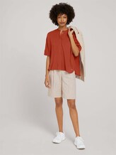 patterned blouse - Women - Rooibos Orange patterned blouse - Women - Rooibos Orange - 3 - Mine to five