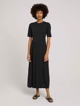 Maxi Jerseykleid - Frauen - deep black Maxi Jerseykleid - Frauen - deep black - 1 - Mine to five
