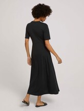Maxi Jerseykleid - Frauen - deep black Maxi Jerseykleid - Frauen - deep black - 2 - Mine to five