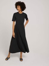 Maxi Jerseykleid - Frauen - deep black Maxi Jerseykleid - Frauen - deep black - 3 - Mine to five