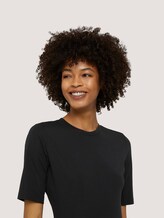 Maxi Jerseykleid - Frauen - deep black Maxi Jerseykleid - Frauen - deep black - 9 - Mine to five
