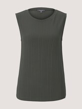 strukturiertes Top - Frauen - deep leaf green strukturiertes Top - Frauen - deep leaf green - 7 - Mine to five