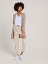 Fließendes T-Shirt mit V-Ausschnitt - Frauen - White Fließendes T-Shirt mit V-Ausschnitt - Frauen - White - 3 - Mine to five