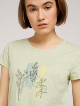 T-Shirt mit Bio-Baumwolle - Frauen - light dusty green T-Shirt mit Bio-Baumwolle - Frauen - light dusty green - 9 - TOM TAILOR Denim