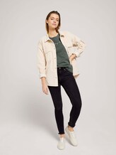 T-Shirt mit Bio-Baumwolle - Frauen - dusty pine green T-Shirt mit Bio-Baumwolle - Frauen - dusty pine green - 3 - TOM TAILOR Denim