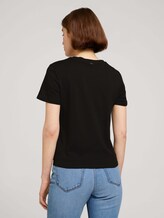 T-Shirt mit Bio-Baumwolle - Frauen - deep black T-Shirt mit Bio-Baumwolle - Frauen - deep black - 2 - TOM TAILOR Denim