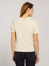 T-Shirt mit Bio-Baumwolle - Frauen - soft creme beige T-Shirt mit Bio-Baumwolle - Frauen - soft creme beige - 2 - TOM TAILOR Denim