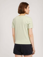 T-Shirt mit Bio-Baumwolle - Frauen - light dusty green T-Shirt mit Bio-Baumwolle - Frauen - light dusty green - 2 - TOM TAILOR Denim