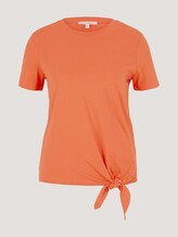 T-Shirt mit Bio-Baumwolle - Frauen - sundown coral T-Shirt mit Bio-Baumwolle - Frauen - sundown coral - 7 - TOM TAILOR Denim